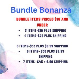 Bundle discounts for items priced $10 and under